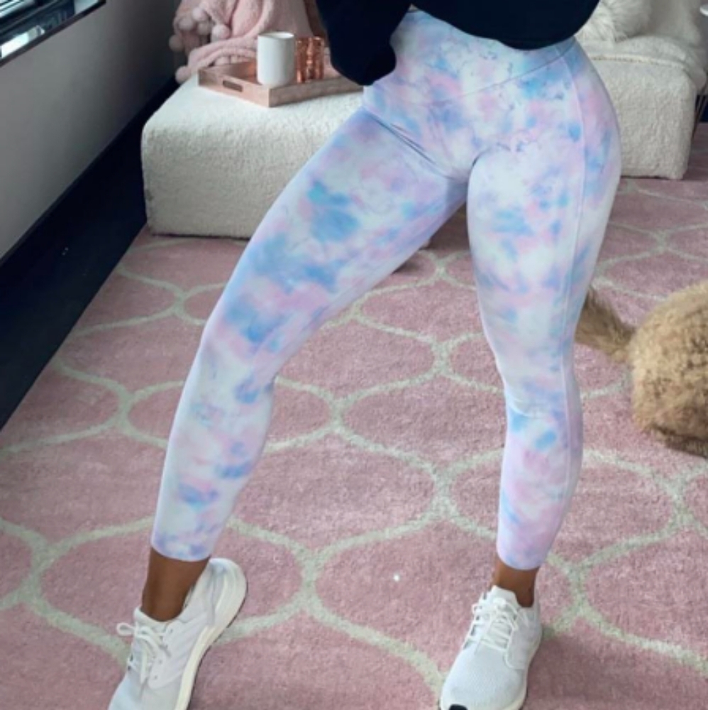 Lululemon align pant tie dye cotton candy